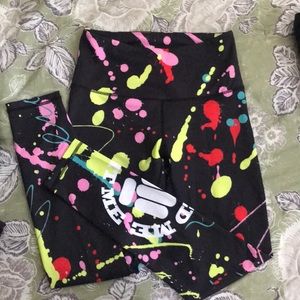 Feed me fight me leggings